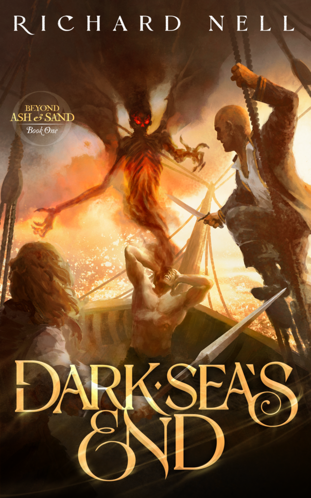 Dark Sea's End - cover reveal and pre-order link! - Richard Nell